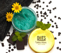 Foaming sugar scrub - Choco- mint